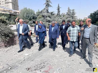 بازدید سخنگوی دولت از توانیر با حضور وزیر نیرو