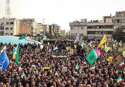 عکس متفاوت خبرگزاری فرانسه از تجمع تهران