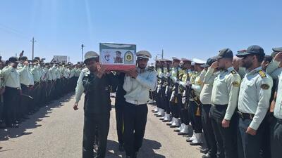 پیکر مطهر شهید «عباس پناهی» به خاک سپرده شد