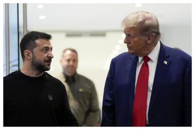 توئیت جدید زلنسکی پس از دیدار با ترامپ