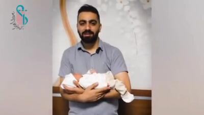 تولد یک نوزاد کنار راکت عمل‌نکردهٔ در پایتخت!