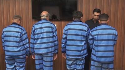 اعتراف جاسوسان رژیم صهیونیستی  و موساد پس از بازداشت