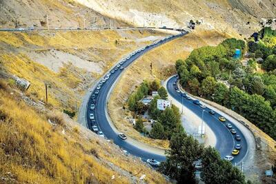 محدودیت ترافیکی در محورهای مواصلاتی شمال کشور/ جاده چالوس باز هم یکطرفه شد