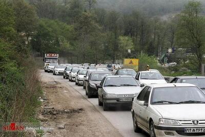 ترافیک سنگین در مسیرهای ورودی به تهران