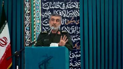 اخطار جدی که سردار حاجی زاده پیش از شهادت داده بود