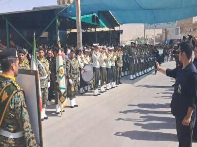 پیکر شهید تجاوز نظامی رژیم صهیونیستی در گهرو تشییع شد