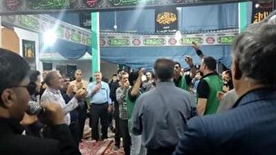 آیین علم بندان در مسجد خمسه اسفراین