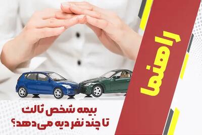 بیمه شخص ثالث تا چند نفر دیه می‌دهد؟