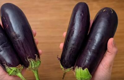 آموزش گرفتن تلخی بادمجان / ساده ترین روش برای گرفتن تلخی بادمجان