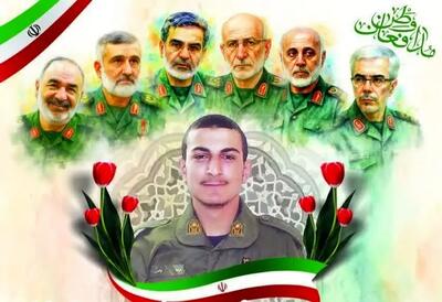 تشییع پیکر سرباز شهید مدافع وطن «عرشیا ذوالقدر» در ابهر
