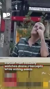مرد ایرانی در رسانه‌های آمریکایی معروف شد + فیلم