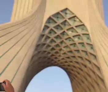 اجرای «نام جاوید وطن» توسط ارکستر سمفونیک در میدان آزادی