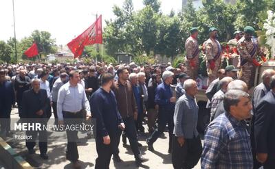 کامیاران میزبان تشییع پیکر سردار شهید قباد الفتی