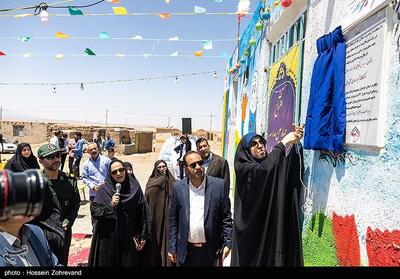 افتتاح مدرسه و کتابخانه توسط گروه جهادی شهدا- عکس خبری تسنیم | Tasnim