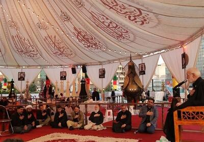 برگزاری آیین سنتی برپایی خیمه عزای سیدالشهدا در بادرود - تسنیم