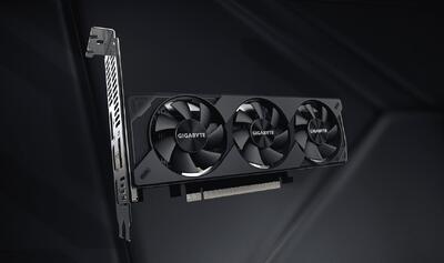 کارت گرافیک کم‌حجم GIGABYTE RTX 5050 رونمایی شد