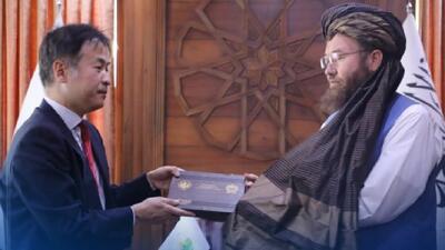 دیدار مقامات طالبان و ژاپن در کابل