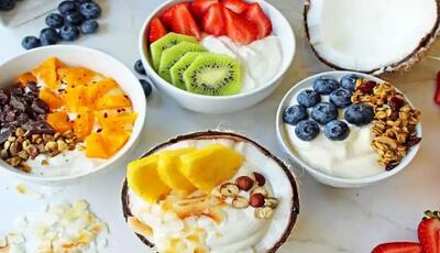 ماست میوه ای رژیمی؛ مفید برای دستگاه گوارش و تقویت استخوان‌ها