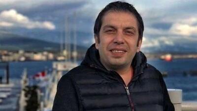 تصویر روز | عباس جمشیدی فر بازیگر خوش خنده سینما کنار همسر جوانش - گلی شی