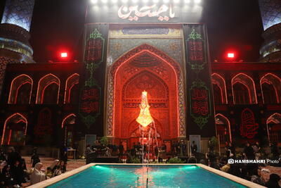 امام زاده صالح در شب اول محرم
