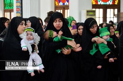 همایش شیرخوارگان حسینی در رشت