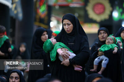 همایش شیرخوارگان حسینی در مهدیه کرمان برگزار شد