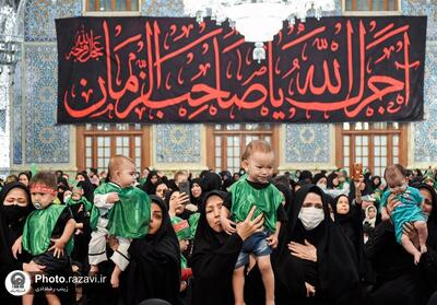 سوگواره   شیرخوارگان حسینی   در حرم امام رضا(ع) برگزار شد - تسنیم