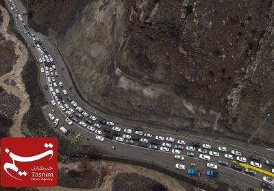 ترافیک سنگین در چالوس و هراز - تسنیم