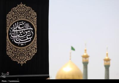 حرم حضرت معصومه(س) سیاهپوش عزای اباعبدالله(ع) شد- عکس صفحه استان تسنیم | Tasnim