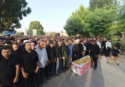 تشییع با شکوه و ماندگار شهید   امیر محمد زمانی   در زادگاهش مریانج - تسنیم