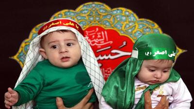 مراسم شیرخوارگان حسینی در اهر از لنز شهروندخبرنگار