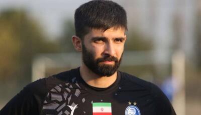 مازیار زارع دست روی گلر استقلال گذاشت