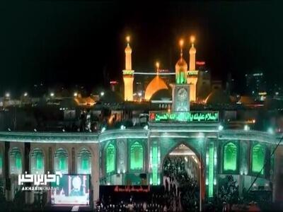 مناجات و زمزمه دل‌نشین حاج سیدرضا نریمانی در مراسم عزاداری شب اول محرم