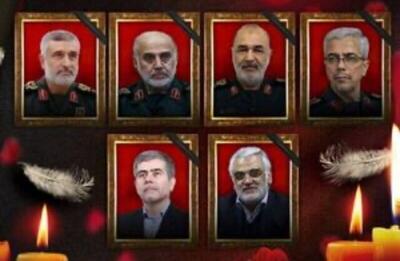 آغاز مراسم تشییع شهدای حملات اسرائیل به ایران