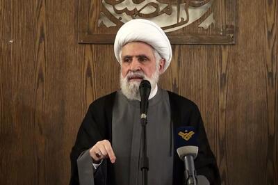 شیخ نعیم قاسم: پشتیبانی ما از غزه یک وظیفه اخلاقی و سیاسی بود