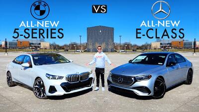 مرسدس بنز E-Class در برابر بی‌ام‌و سری ۵: نبرد سدان‌های لوکس - گیمفا