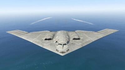 تصویری از خط تولید بمب‌ افکن پنهان‌کار B-2 Spirit