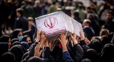 تصاویر جدید از حضور مردم در مراسم تشییع شهدای حمله تروریستی رژیم صهیونیستی | ویدئو