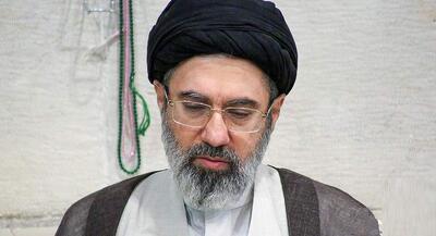 حضور حجت‌الاسلام مجتبی خامنه‌ای در تشییع شهدا | جهان نیوز