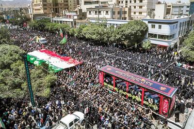 بدرقه باشکوه شهدا در استان‌ها