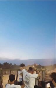 فیلم حمله مرگبار گاو وحشی به مرد جوان