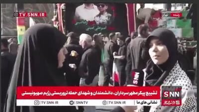 برای عشق به وطن آمدیم / انتقام خون شهیدانمان را می‌گیریم +فیلم