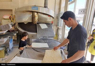 سنگر داغ خدمت‌رسانی در نانوایی‌های زنجان - تسنیم