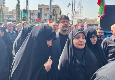 حضور وزیر راه و شهرسازی در مراسم تشییع شهدای اقتدار ملی - تسنیم