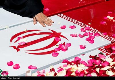 مراسم خاکسپاری شهدای اقتدار ایران در امامزاده صالح (ع)- عکس خبری تسنیم | Tasnim
