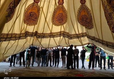برپایی خیمه عزای امام حسین (ع) در ده‌زیار کرمان- فیلم فیلم استان تسنیم | Tasnim