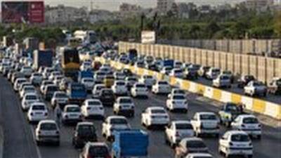 تردد ۱۸ میلیون خودرو از محور‌های مواصلاتی استان البرز