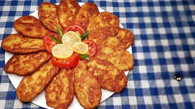 طرز تهیه کتلت مرغ ،یکی از خوشمزه ترین کتلت هایی که از خوردنش سیر نمیشی