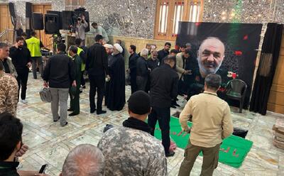 سردار حسین سلامی کجا به خاک سپرده شد