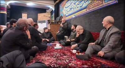 حضور خاص پزشکیان در یک هیات | ویدئو